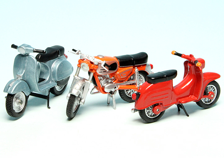 Mrs Modellautos - Schuco Piccolo 03802 # 3er Set Motorräder
